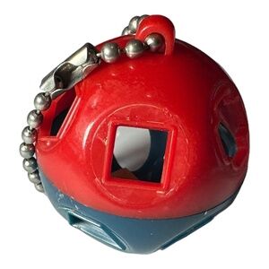 Tupperware Vintage Mini Shape-O-Ball Toy Keychain